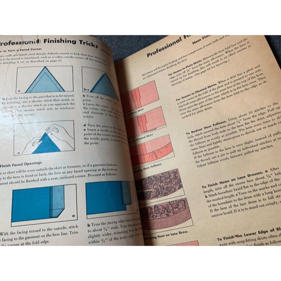 Simplicity Sewing Book Vintage 1953 Featuring Simplicity Unit System Of Sewing P - Picture 4 of 9